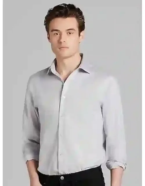 Slim Fit Solid Supima Cotton Dress Shirt