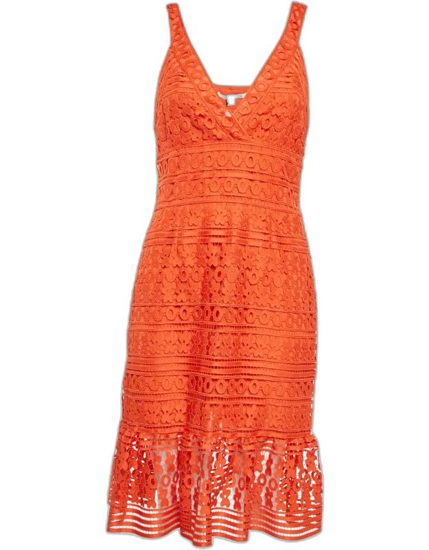 Tiana Guipure Midi Dress