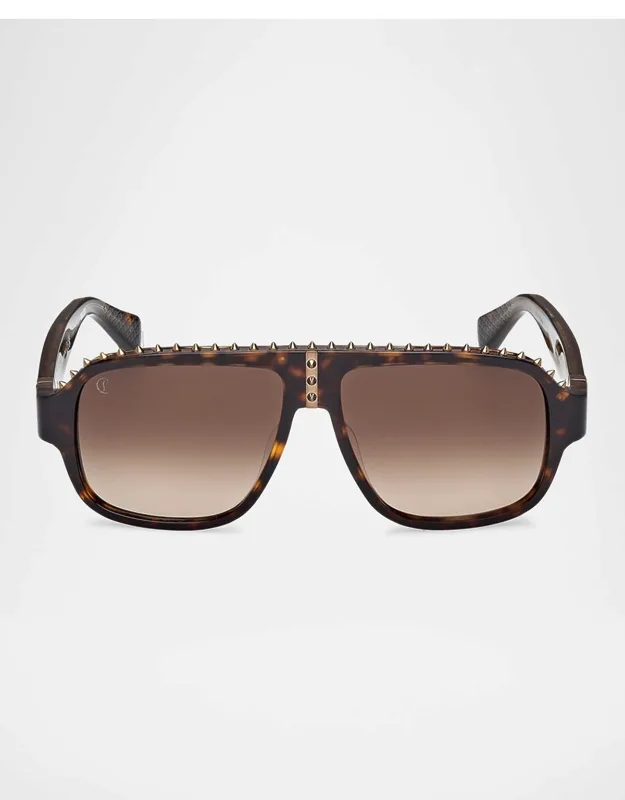 Acetate Aviator Sunglasses