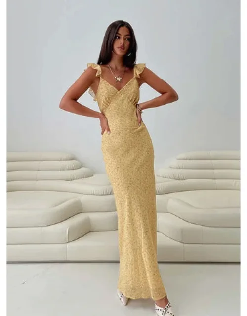 Frill Maxi Dress