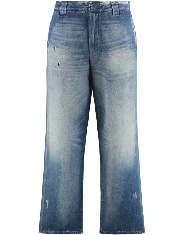Wide-leg Jeans