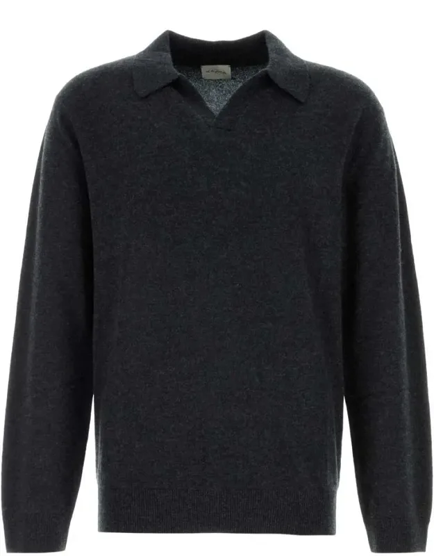 Kasha Knitwear Cashmere Gibson Sweater