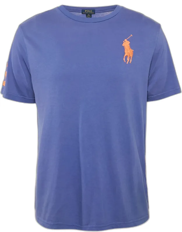 Logo Embroidered Crew Neck T-shirt