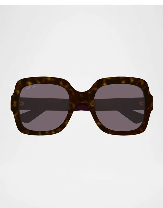 Gradient Square Injection Plastic Sunglasses