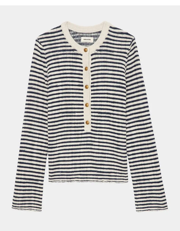 Mandala Striped Sweater