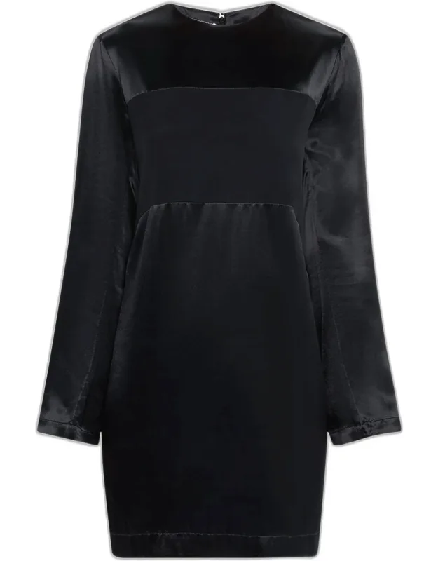 Satin Mini Dress