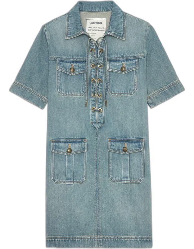 Denim Mini Dress
