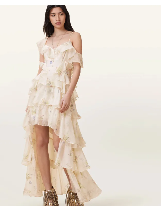 Ruffled Maxi Dress