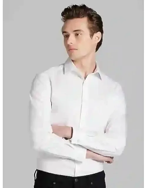 Slim Fit Solid Supima Cotton Dress Shirt - Luxurious Comfort, Exceptional Softness