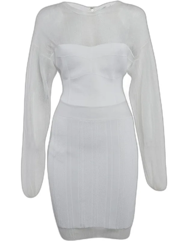 Jersey Long Sleeve Mini Dress