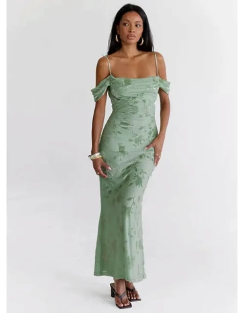 Burnout Maxi Dress