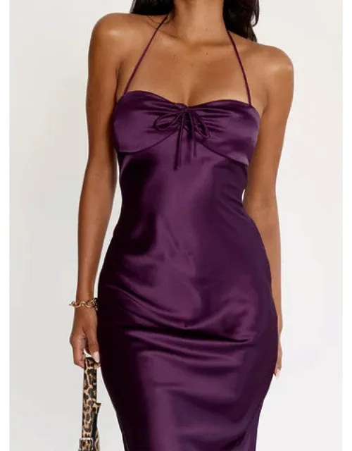 Fireproof Halter Maxi Dress