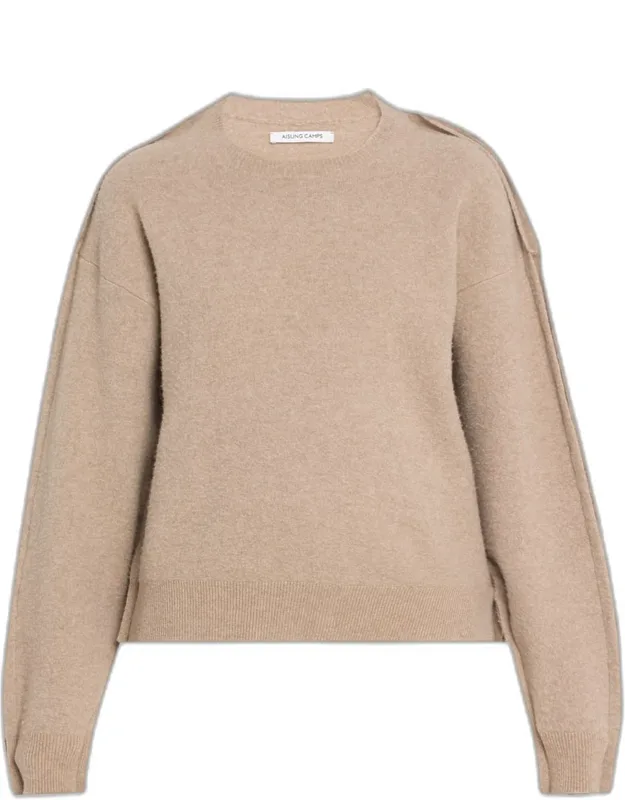 Sculpted Merino Wool Pullover