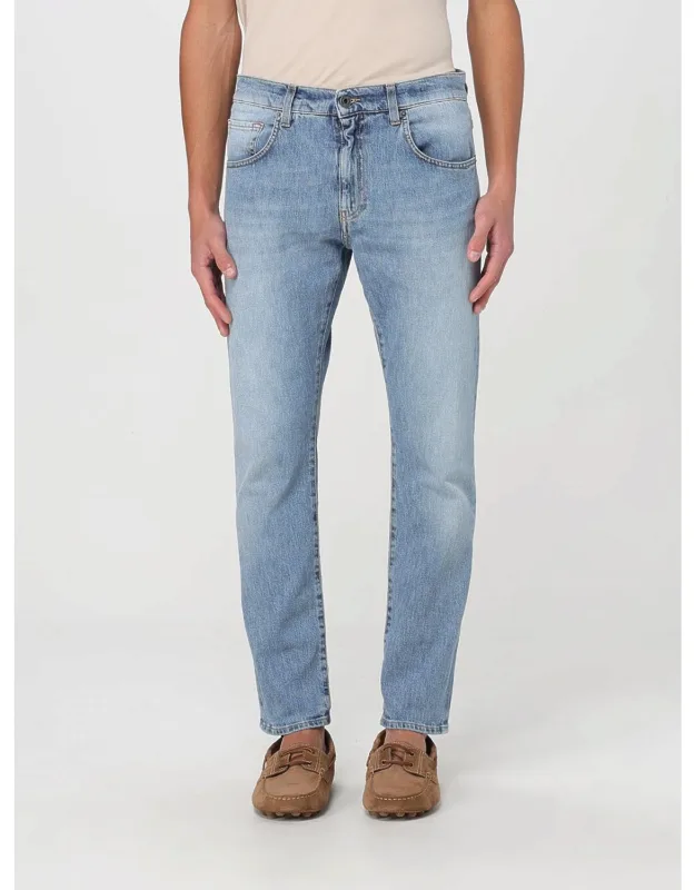 Pants Gnawed Blue