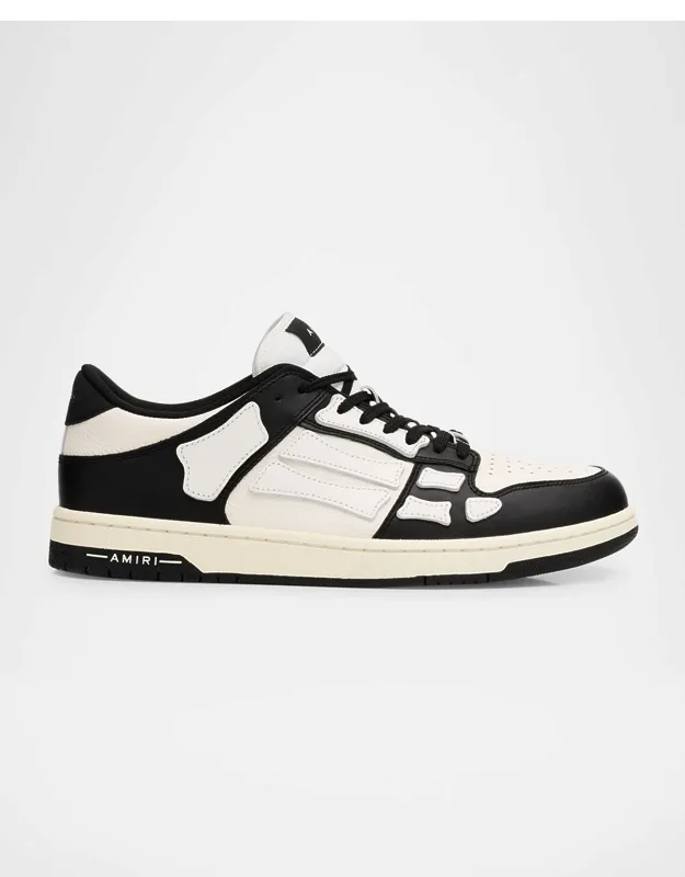 Skel Low-top Two-tone Leather Sneakers
