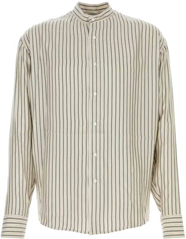 Embroidered Silk Aldar Shirt