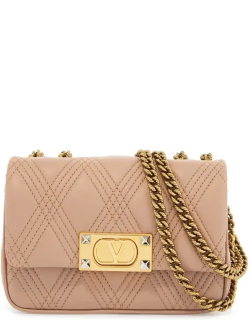 Small Shoulder Bag With Diamond Pattern