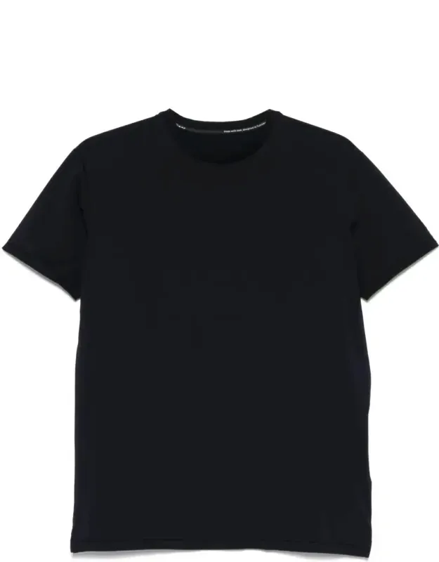 Rrd T-shirt And Polo With Short Side Slits And Rubberised Logo Detail