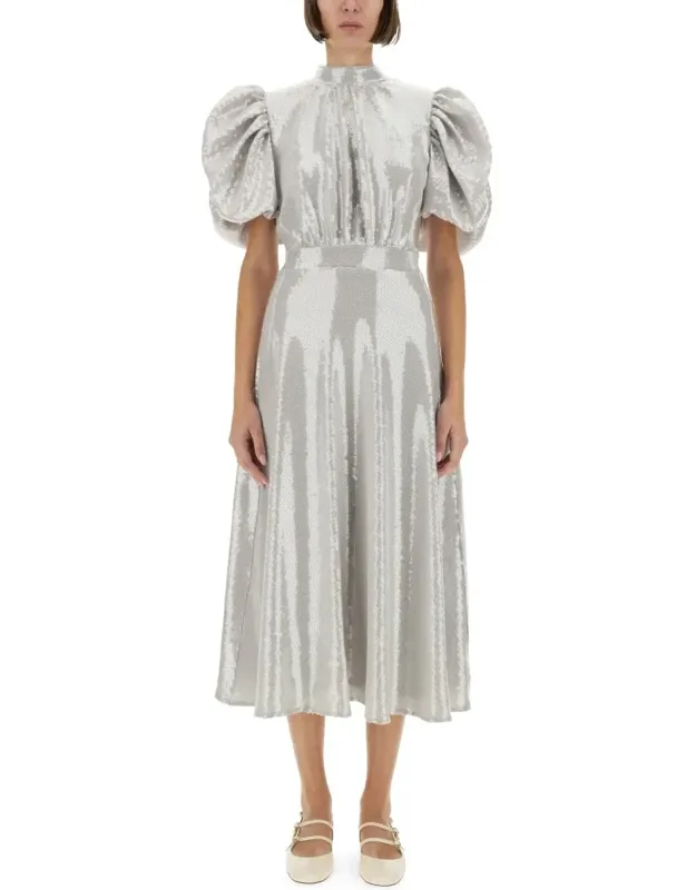 Midi Dress With Sequins