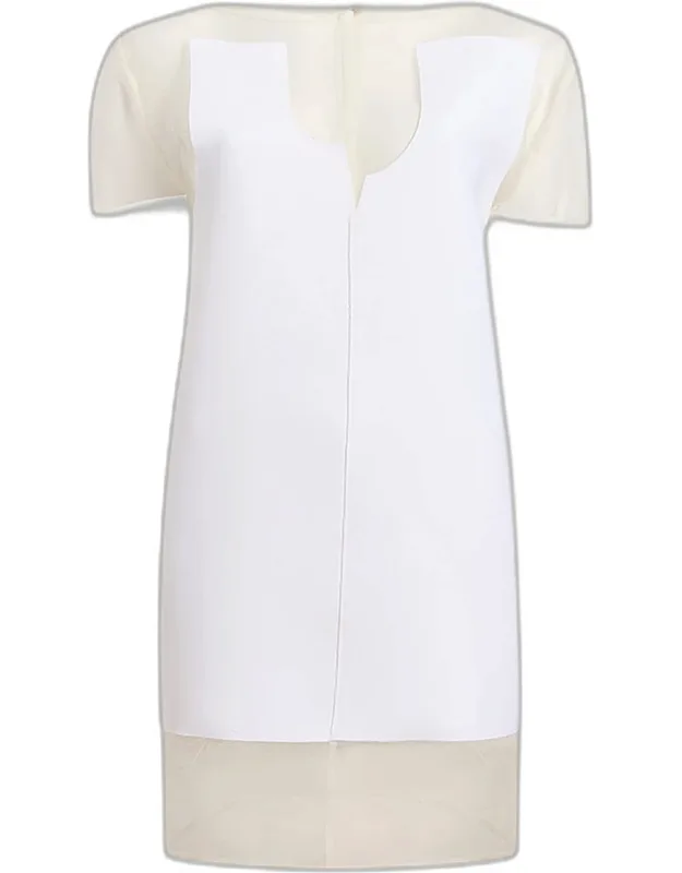 Paneled Mini Dress