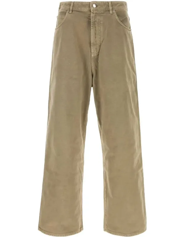 Army Green Denim Chicago Jeans