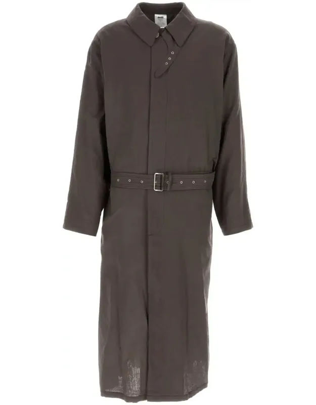 Chocolate Cotton La Sapienza Trench Coat
