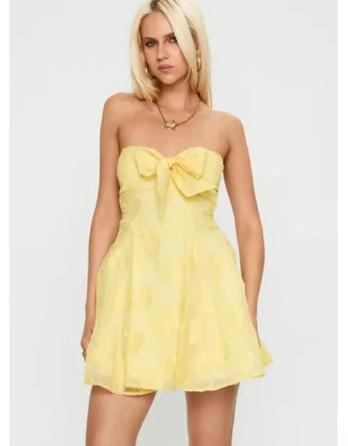 Strapless Mini Dress