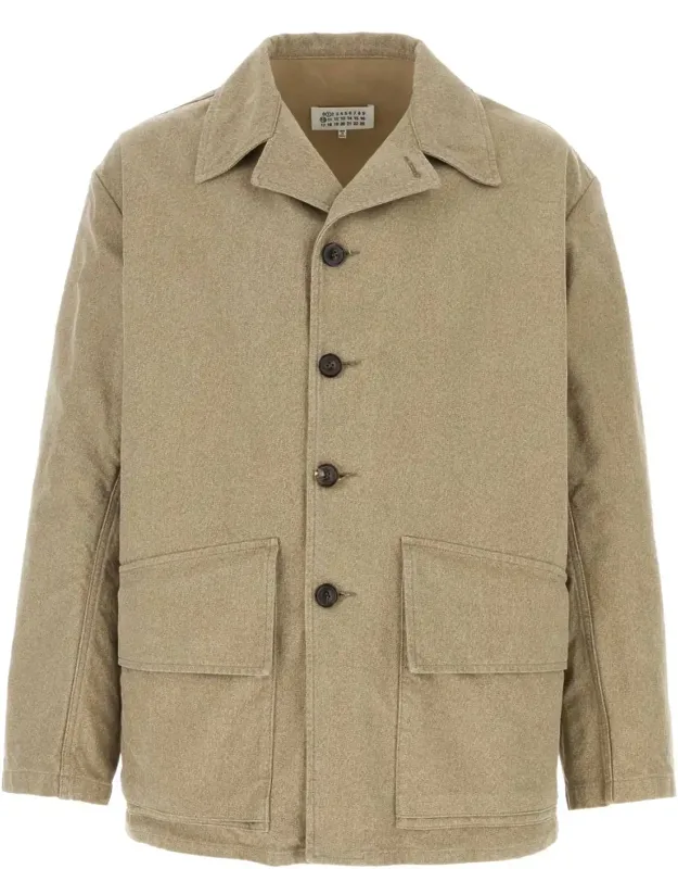 Melange Cotton Blazer