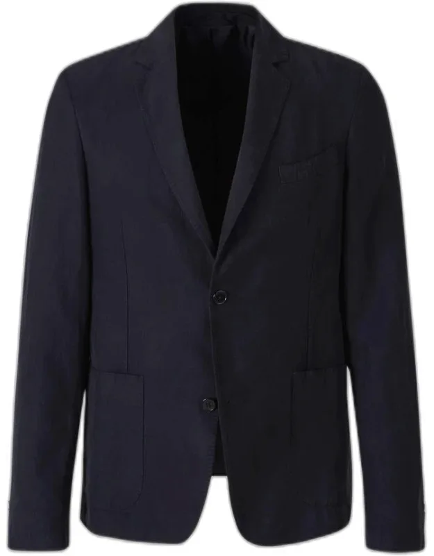Straight Linen Blazer