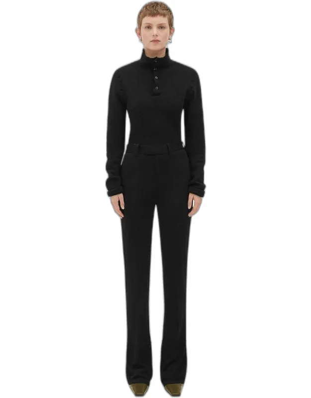 Viscose Flared Trousers