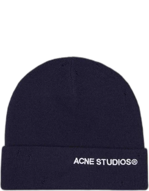Distressed Logo Beanie