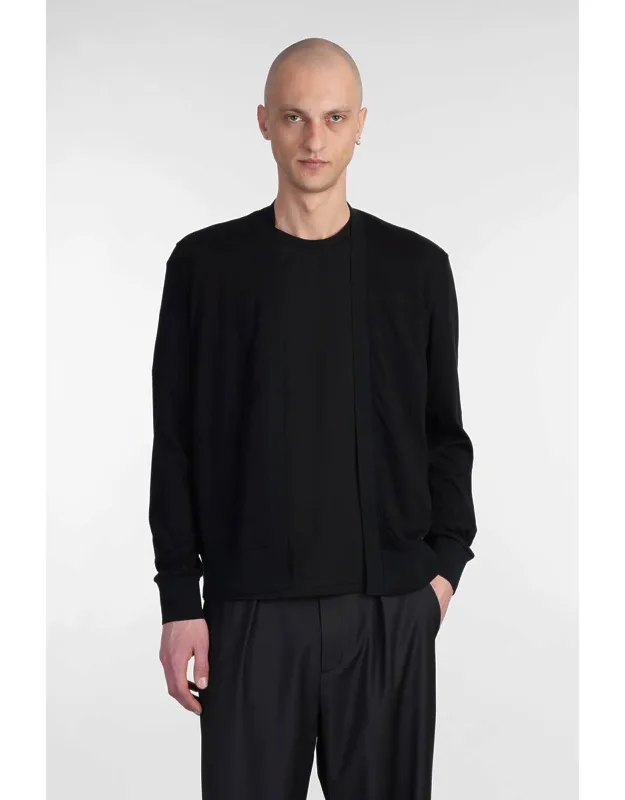 Attachment Open Front Cardigan