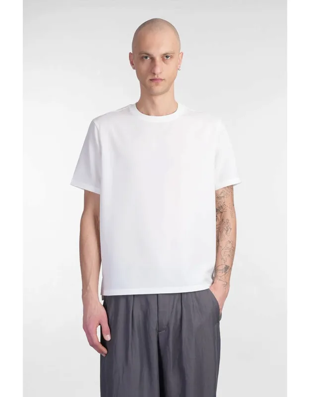 Attachment T-shirt, 100% Recycled Polyester, Asymmetrical Hem