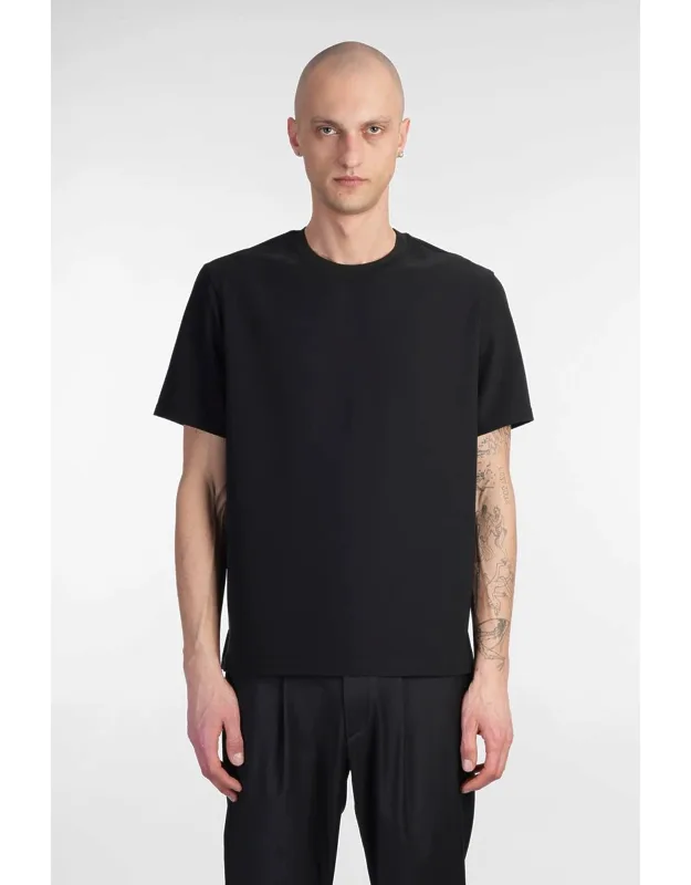 T-shirt With Round Neck And Short Sleeves