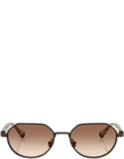 Round Titanium Sunglasses