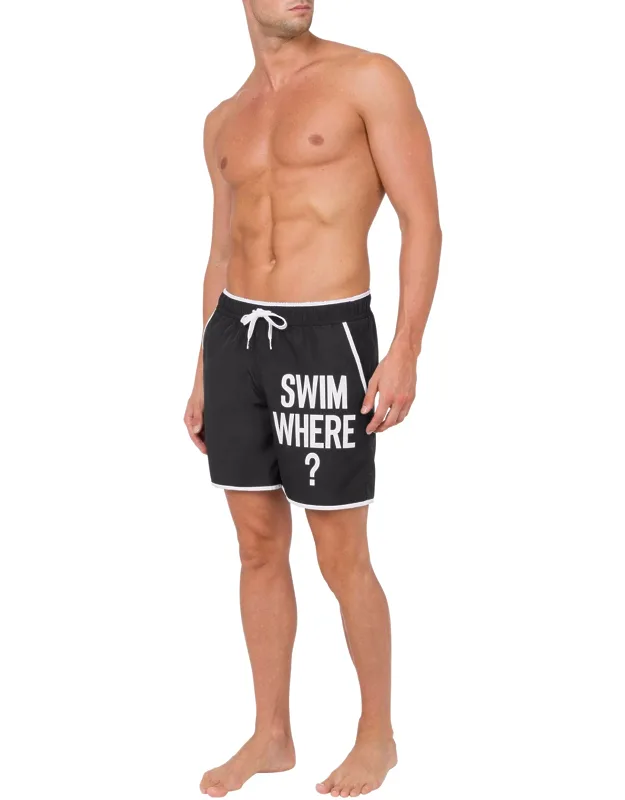 _swim Shorts With Logo And Multipockets_