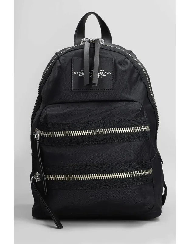Medium Backpack With Adjustable Shoulder Strap And Double Zip Closure