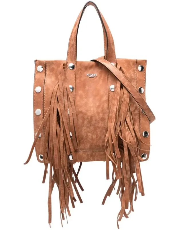 Bag With Calf Leather And Suede