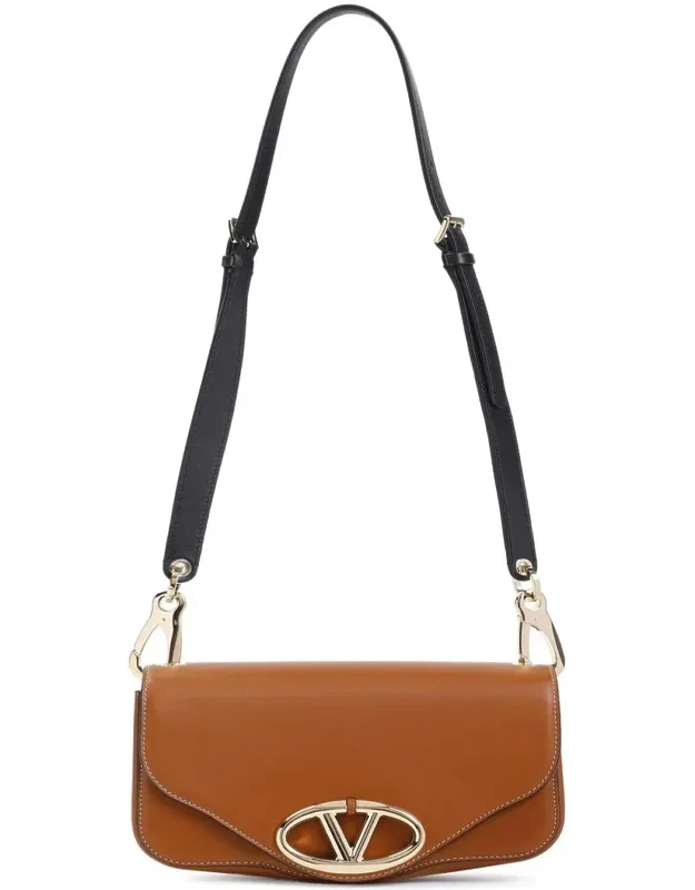 Shoulder Bag - Calf Leather, Gold-tone Hardware