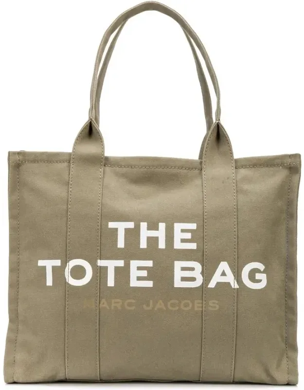 Bag With Adjustable Detachable Shoulder Strap And Two Rounded Top Handles