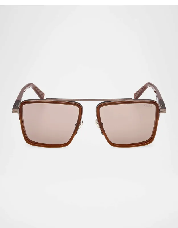 Metal Aviator Sunglasses