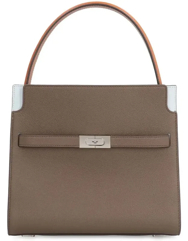 Double Lee Radziwill Leather Handbag