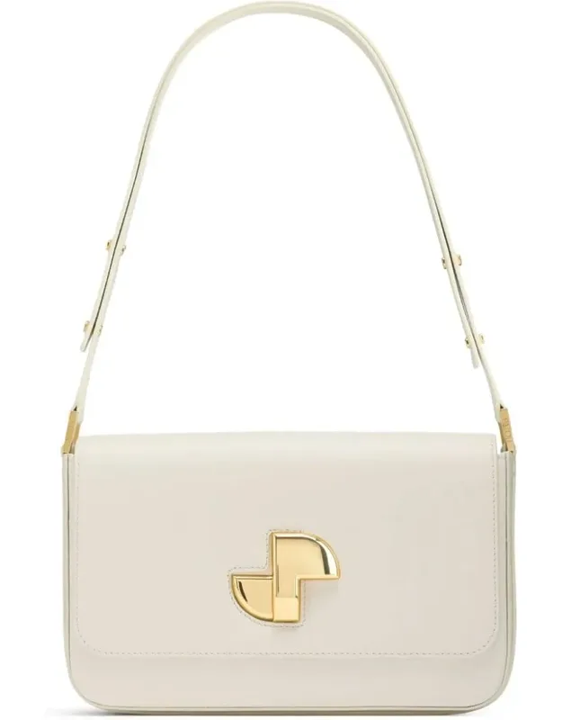 Patou Bag Adjustable Top Handle, Front Flap Closure