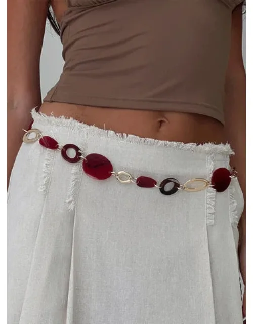 Beaded Chain Belt