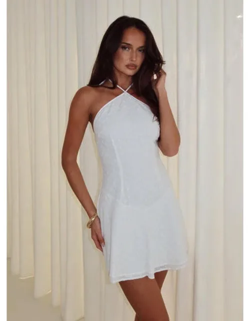 Flowerchild Halter Mini Dress