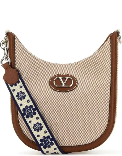Shoulder Bag Top-tone Canvas Vlogo Signature