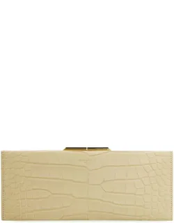 Midnight Leather Clutch