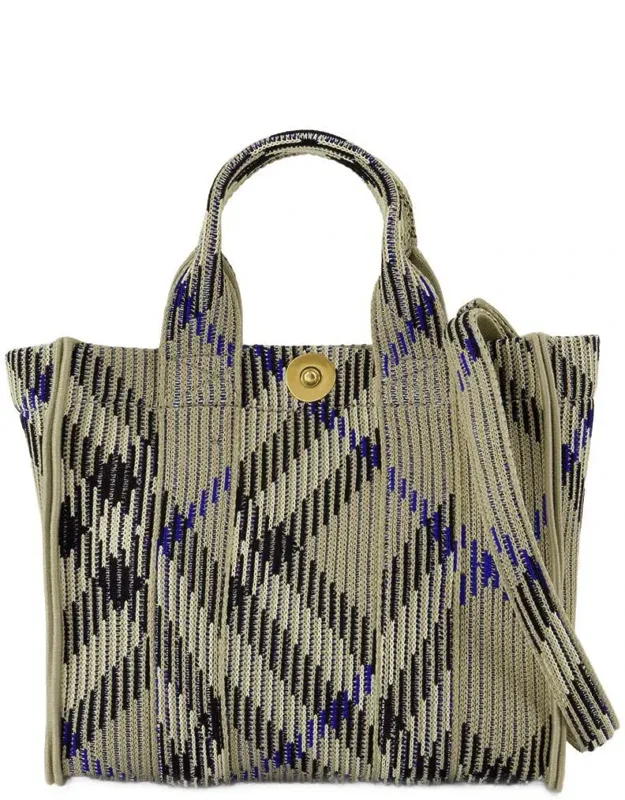 Mini Knit Shopper Bag