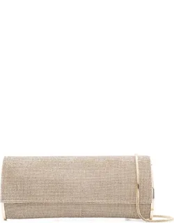 Benedetta Bruzziches Bag With Silhouette And Adjustable Silver Metal Shoulder Strap