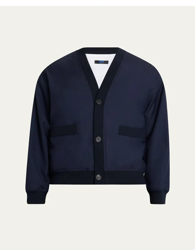 Wool Blouson Jacket